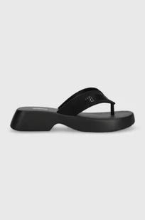 Melissa japonki MELISSA FLATFORM M LOVER AD damskie kolor czarny na platformie M.35858.W173 - Klapki i japonki damskie - miniaturka - grafika 1