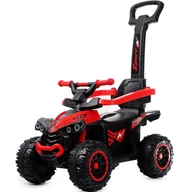 Chodziki - Jeździk dla dzieci quad duży pchacz odpychacz auto autko LED QUADDIE WEBBEN - miniaturka - grafika 1