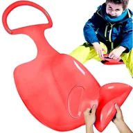 Sanki i ślizgacze - JABŁUSZKO ŚLIZG ZJAZDOWY ŚLIZGACZ SANKI NA ŚNIEG DO ZJEŻDŻANIA DLA DZIECI - miniaturka - grafika 1