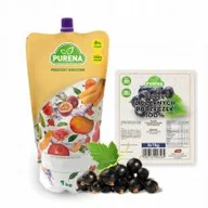 Desery dla dzieci - Purena Puree z czarnych porzeczek 100% 1 kg - miniaturka - grafika 1