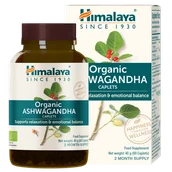 Układ nerwowy - Himalaya Organic Ashwagandha, 60 tabletek - miniaturka - grafika 1