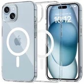 Etui i futerały do telefonów - Etui TECH-PROTECT Flexair MagSafe do Apple iPhone 15 Przezroczysty - miniaturka - grafika 1