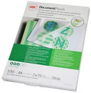 Akcesoria do pakowania - Folia laminacyjna gbc a4/2 x 75µm błysk (100) - miniaturka - grafika 1