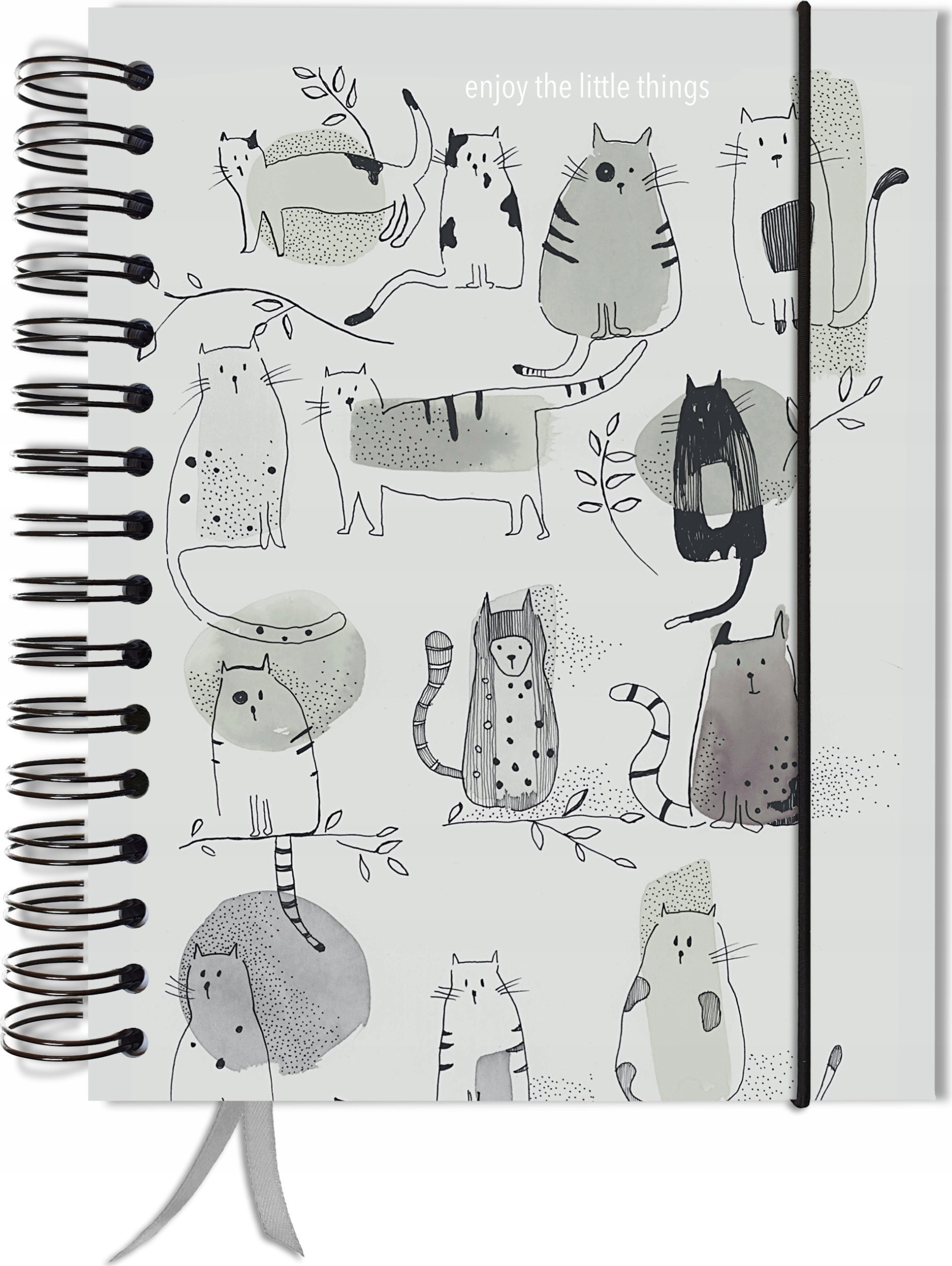 TadaPlanner Bullet journal 180 stron notes planer zeszyt A5+ bujo kropki