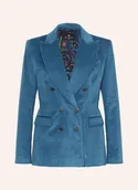 Marynarki i żakiety damskie - Etro Blezer Ze Sztruksu blau - miniaturka - grafika 1