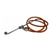 Akcesoria i części do kuchenek i piekarników - LECHAR Zestaw gazowy LECHAR FPB-DK-200 Ocynk z długą złączką kątową) FPB-DK-200 - miniaturka - grafika 1