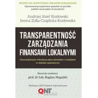 Podręczniki dla szkół wyższych - Impuls Transparentność zarządzania finansami lokalnymi - Kozłowski Józej Andrzej, Czaplicka-Kozłowska Zofia Iwona - miniaturka - grafika 1