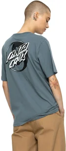 t-shirt damski SANTA CRUZ YIN YANG DOT TEE Pewter - Koszulki i topy damskie - miniaturka - grafika 1