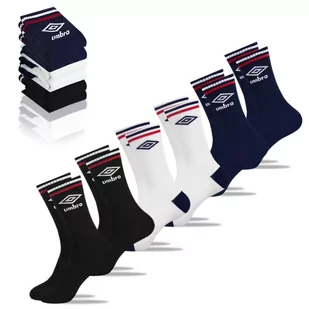 UMBRO Skarpety Długie Tenisowe 6pak 35/38 - Skarpetki męskie - miniaturka - grafika 1