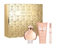 Zestawy perfum damskich - Rabanne Olympea Zestaw: woda perfumowana + woda perfumowana travel size + balsam do ciała - miniaturka - grafika 1