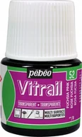 Farby i media malarskie - PEBEO VITRAIL FARBY DO SZKŁA 45ML FUCHSIA PINK - miniaturka - grafika 1