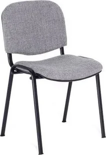 Nowy Styl ISO black C-73 Szary - Krzesła - miniaturka - grafika 1