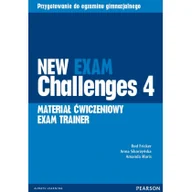 Podręczniki dla gimnazjum - Longman Rod Flicker, Anna Sikorzyńska, Amanda Maris Exam Challenges New 4 Exam Trainer + MP3 online - miniaturka - grafika 1