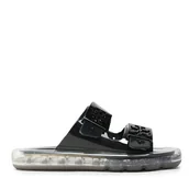 Klapki i japonki damskie - Klapki Tory Burch Buckle Bubble Jelly 149718 Czarny - miniaturka - grafika 1