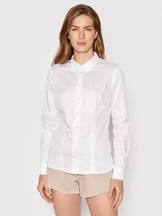 Guess Koszula W2YH41 WAF10 Biały Slim Fit - Koszule damskie - miniaturka - grafika 1