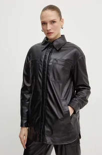 Guess kurtka MAREVA damska kolor czarny przejściowa oversize W4YL22 WF8Q0 - Kurtki damskie - miniaturka - grafika 1