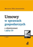 Prawo - Umowy w sprawach gospodarczych z objaśnieniami + CD - miniaturka - grafika 1