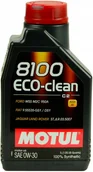 Oleje silnikowe - syntetyczny Motul 8100 Eco-clean C2 1l 0W-30 - miniaturka - grafika 1