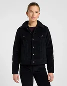 Kurtki damskie - DAMSKA KURTKA LEE SHERPA RIDER JKT UNIONALL BLACK 112370870 - Lee - miniaturka - grafika 1