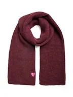 Apaszki i szaliki damskie - Pieces Szal "Malika" w kolorze bordowym - miniaturka - grafika 1