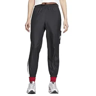 Spodnie damskie - Nike Damskie spodnie Wvn W Nsw czarny/biały/(biały) XXL - miniaturka - grafika 1