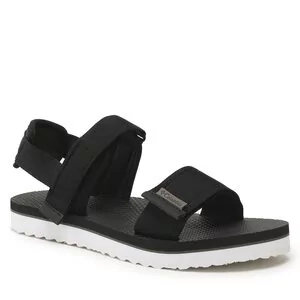 Sandały Columbia - Via Sandal BL8473 Black/White 012 - Sandały damskie - miniaturka - grafika 1
