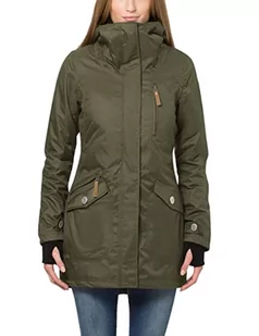 Berydale Kurtka parka wodoodporna i wiatroszczelna, Damskie, zielony, XL - Kurtki damskie - miniaturka - grafika 1