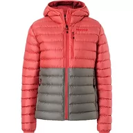 Płaszcze damskie - Marmot Damska bluza z kapturem Wm's Highlander, ciepła kurtka puchowa, ocieplany płaszcz zimowy, z kapturem, oddychający, 700 FP, puchowy, lekki, pakowany, outdoorowa, wiatroszczelna, - miniaturka - grafika 1