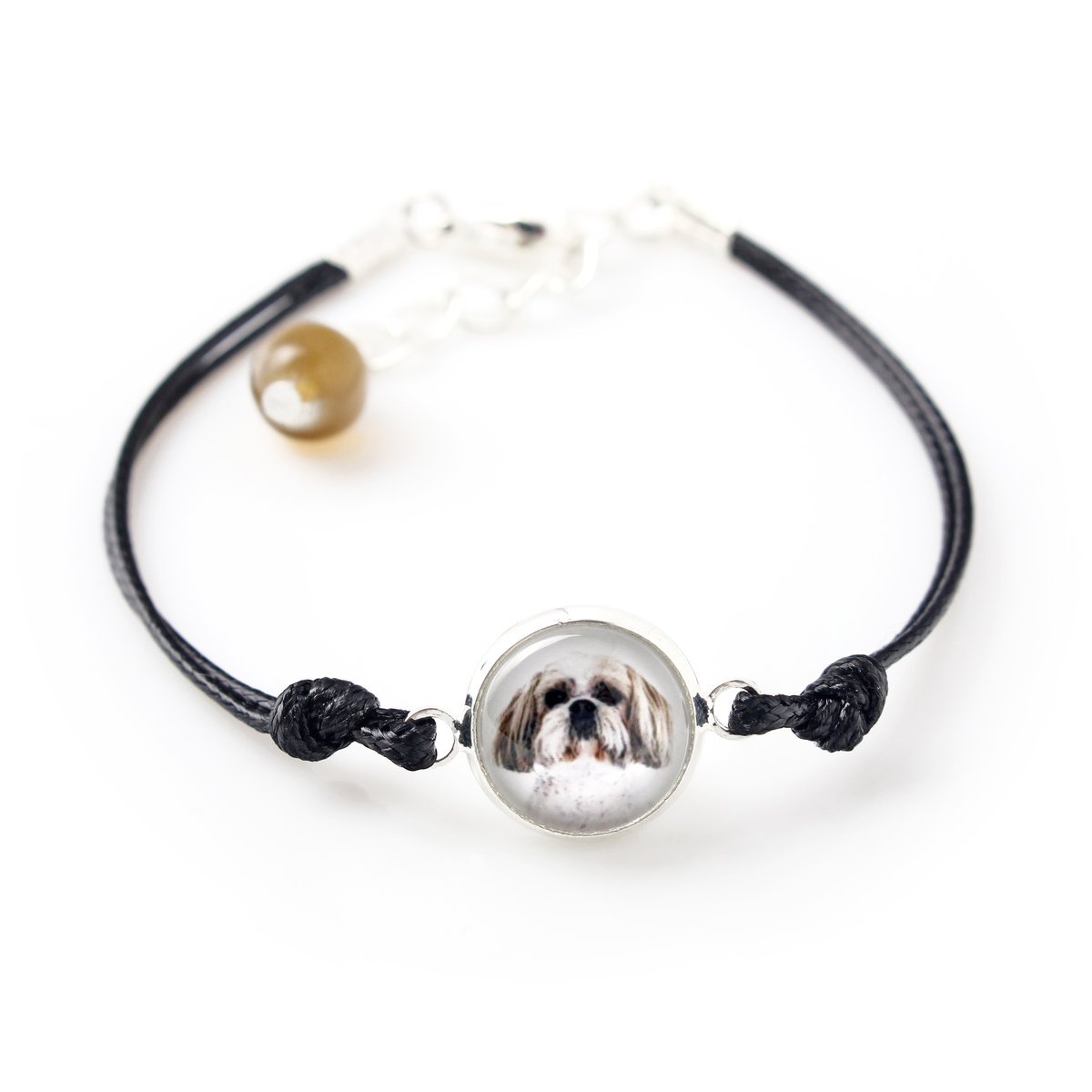 Shih Tzu, Shi tsu, Shi-Tzu, Szi-cu, Szitzu - bransoletka z twoim zdjęciem handmade, wyjątkowa biżuteria marki Art-Dog