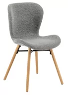 Krzesła - Krzesło Batilda Szare Monza Grey 120 - miniaturka - grafika 1