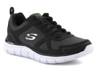 Buty sportowe męskie - Skechers Track-Bucolo 52630-BKW - miniaturka - grafika 1