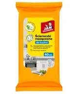Ściereczki, gąbki, czyściki - Ściereczki nasączane do kuchni Jan Niezbędny 40 szt. - miniaturka - grafika 1