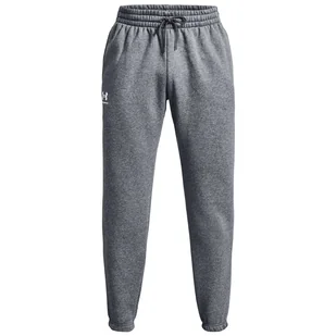 Męskie spodnie dresowe Under Armour Essential Fleece Jogger Rozmiar: XL / Kolor: szary - Spodnie sportowe męskie - miniaturka - grafika 1