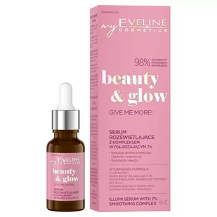 Eveline Eveline Beauty & Glow Serum rozświetlające z kompleksem wygładzającym - Serum do twarzy - miniaturka - grafika 1