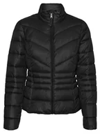 Kurtki damskie - Vero Moda Kurtka pikowana w kolorze czarnym - miniaturka - grafika 1