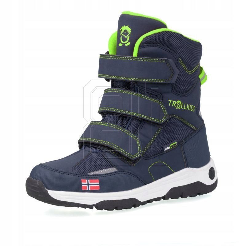 Śniegowce Trollkids Kids Lofoten Winter Boots wodoodporne Jr 159-100 28.0