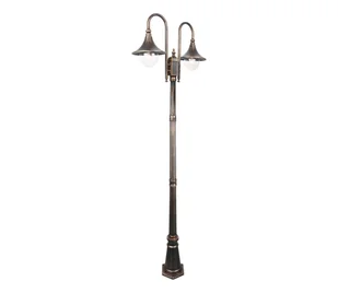 TK Lighting Lampa zewnętrzna TALEZ 2xE27/15W/230V IP44 brąz patyna - Lampy ogrodowe - miniaturka - grafika 1