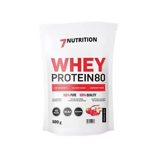 7 Nutrition Whey Protein 80 - 500G - Odżywki białkowe - miniaturka - grafika 1