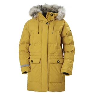 Damski Płaszcz ocieplany HELLY HANSEN W REGINA 53500_349 – Żółty - Płaszcze damskie - miniaturka - grafika 1