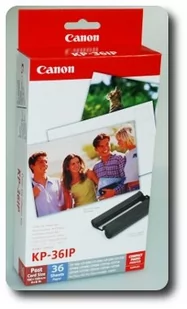 Canon Papier do drukarki CP 100 - KP36IP 148 X 100 mm (36 szt) - Papier do drukarek - miniaturka - grafika 1