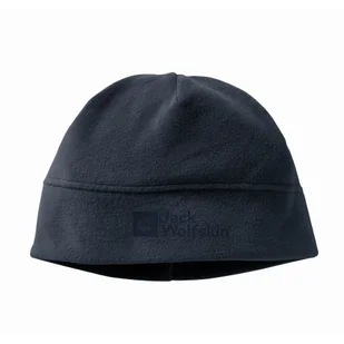 Dziecięca czapka polarowa Jack Wolfskin REAL STUFF BEANIE K night blue - ONE SIZE - Czapki dla dzieci - miniaturka - grafika 1