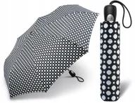 Parasole - Parasol Automatyczny, Składany, Z Pokrowcem Pierre Cardin Biały, Czarny - miniaturka - grafika 1