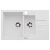 Zlewozmywaki - Alveus Rock 70 kol 11 Biały - miniaturka - grafika 1