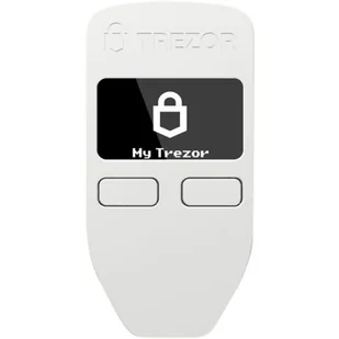 Portfel kryptowalut TREZOR Model One Biały - Pendrive - miniaturka - grafika 1