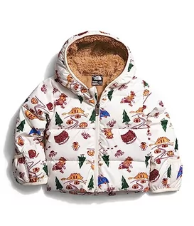 Kurtki i płaszcze dla chłopców - THE NORTH FACE Baby North Kurtka gardenia white tnfntrcp 12 miesięcy - grafika 1