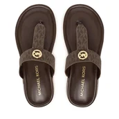 Klapki i japonki damskie - Japonki MICHAEL Michael Kors Koya Flip Flap 40R6KOFA2B Brązowy - miniaturka - grafika 1