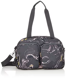 Torebki damskie - Kipling Damskie torby na ramię Cool Defea, szare, Miękki marmur - grafika 1