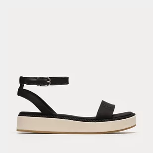 TOMMY HILFIGER ROPE FLATFORM - Tommy Hilfiger - Sandały damskie - miniaturka - grafika 1
