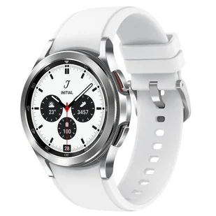 Samsung Watch 4 Classic 42mm Srebrny (SM-R885FZSAEUE) - Smartwatch - miniaturka - grafika 1