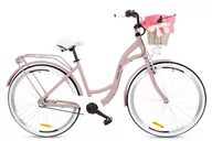 Rowery - Goetze, Rower Miejski Style 28" Alu 3 Biegi Lilac, Kosz - miniaturka - grafika 1